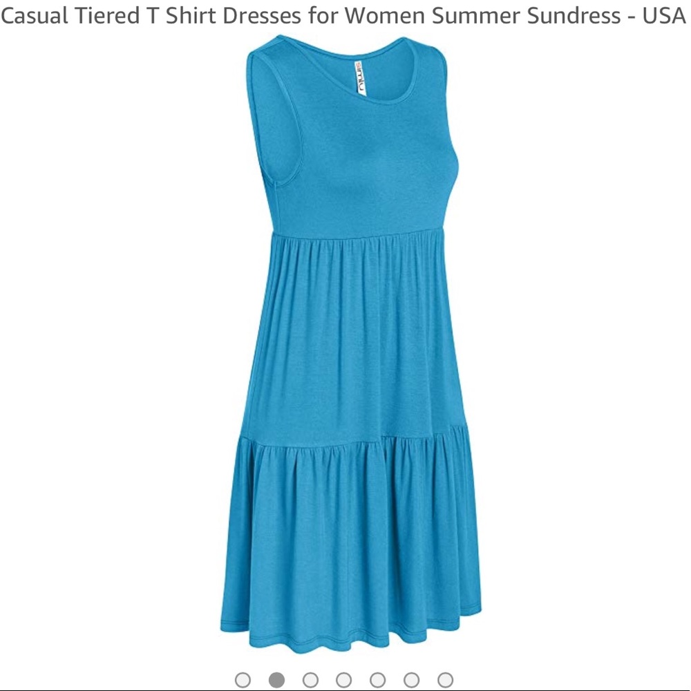 Amazon: Casual Tiered T Shirt Dress